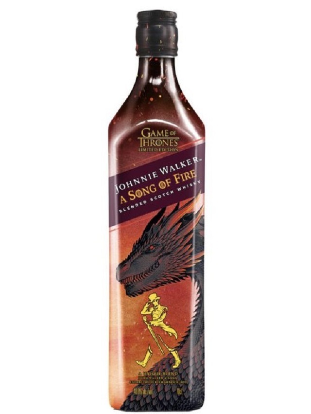 ジョニーウォーカー ソングオブファイア ゲームオブスローンズ 40.8度 700ml 並行輸入品