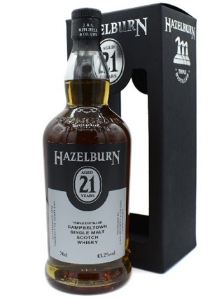 ヘーゼルバーン21年 43.2度 700ml