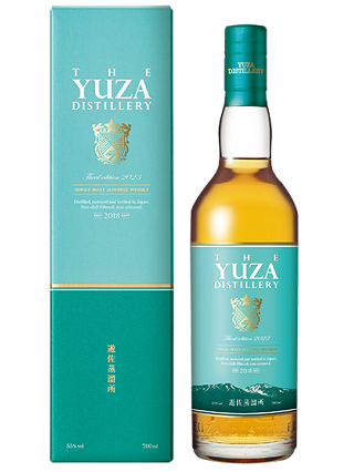 遊佐蒸留所 YUZA シングルモルト ジャパニーズウイスキー サードエディション2023 55度 700ml 正規品