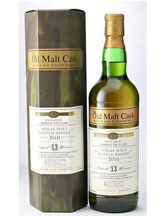 ハンターレイン オールドモルトカスク 25周年記念ボトル リンクウッド2010 13年 50度 700ml 正規品