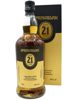 スプリングバンク21年　46.0度　700ｍｌ　正規品