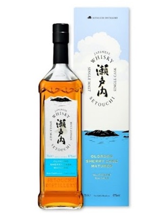 シングルモルトジャパニーズウイスキー瀬戸内 オロロソシェリーカスク　47度　700ｍｌ　正規品
